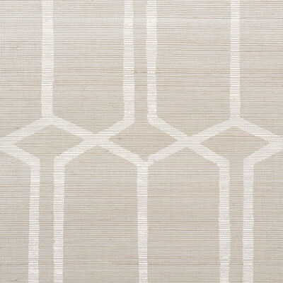 Schumacher Wallcovering -MODERN TRELLIS HEMP SHIMMER-5010110