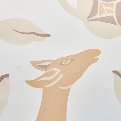 Schumacher Wallcovering -LES GAZELLES AU BOIS VINYL-5010141
