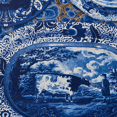 Schumacher Wallcovering -PLATES & PLATTERS-5010410