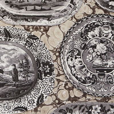 Schumacher Wallcovering -PLATES & PLATTERS-5010411