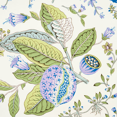 SCHUMACHER WALLCOVERING -POMEGRANATE BOTANICAL-5010440
