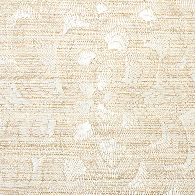 Schumacher Wallcovering -LOTUS EMBROIDERY SISAL-5011210