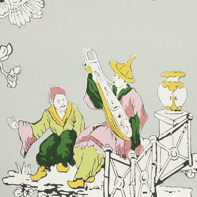 Schumacher Wallcovering -CHINOISERIE MODERNE-5011652