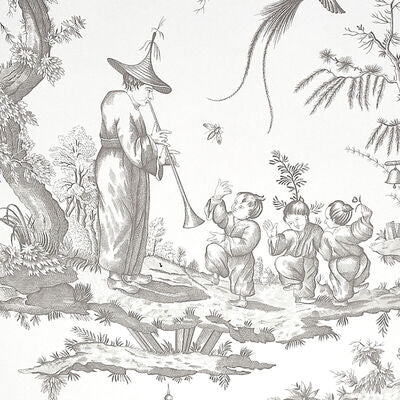 Schumacher Wallcovering -SHENGYOU TOILE-5012050