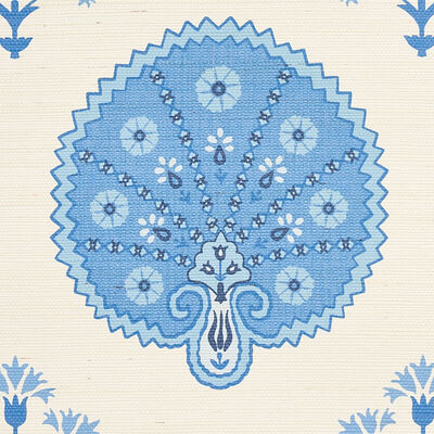 Schumacher Wallcovering -CHAMBA CROWN SISAL-5012282