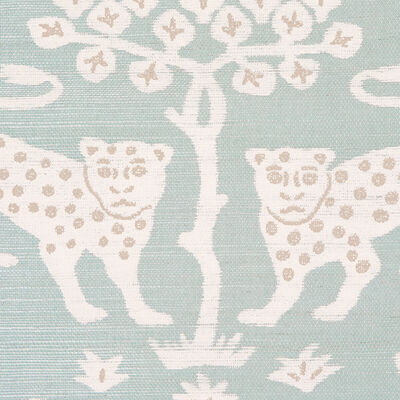 Schumacher Wallcovering -WOODLAND LEOPARD SISAL-5012301
