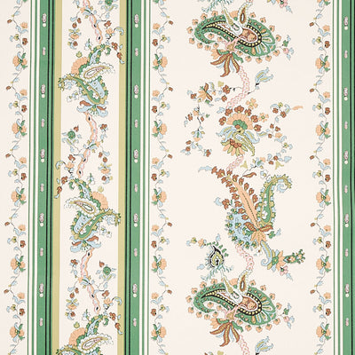 SCHUMACHER WALLCOVERING -ELENA PAISLEY STRIPE-5012890