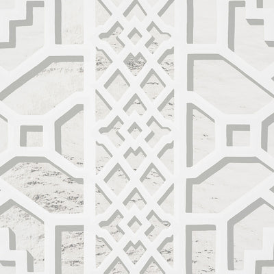 SCHUMACHER WALLCOVERING -ZANZIBAR TRELLIS MYLAR-5013641