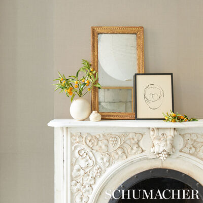 Schumacher Wallcovering -PERFORMANCE LINEN WALLCOVERING-5014523