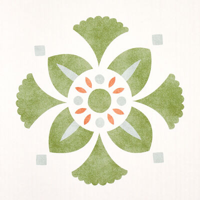 Schumacher Wallcovering -WILLARD HOUSE STENCIL-5014841