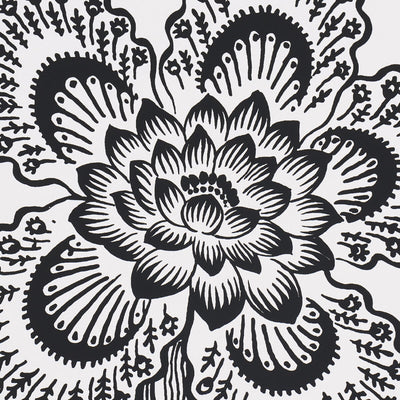SCHUMACHER WALLCOVERING -HOTHOUSE FLOWERS SILHOUETTE-5015323