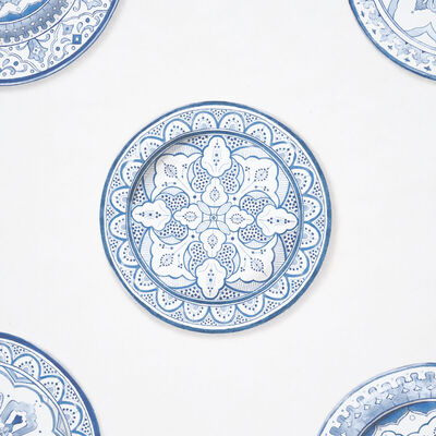 Schumacher Wallcovering -MONTECITO PORCELAIN-5015840