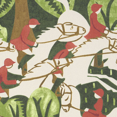 Schumacher Wallcovering -MARGARET SCHLOEMAN'S FOX CHASE-5016150