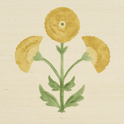SCHUMACHER WALLCOVERING -SARANDA FLOWER SISAL-5016670