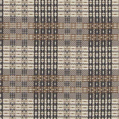 Highland Court Fabrics Fabrics -HU16250 | 718-COCOA/SILVR