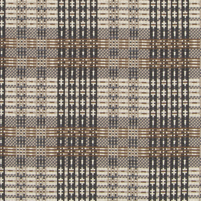 Highland Court Fabrics Fabrics -HU16250 | 718-COCOA/SILVR