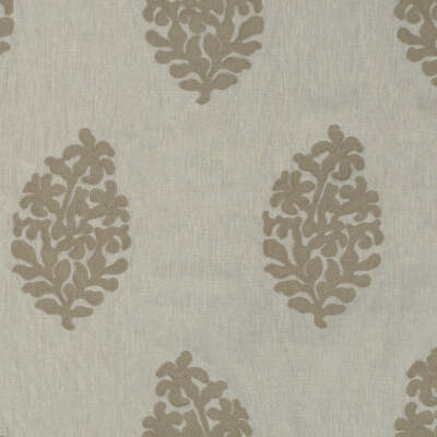 Robert Allen Fabrics Fabrics -CREWEL BEAUTY | TRUFFLE