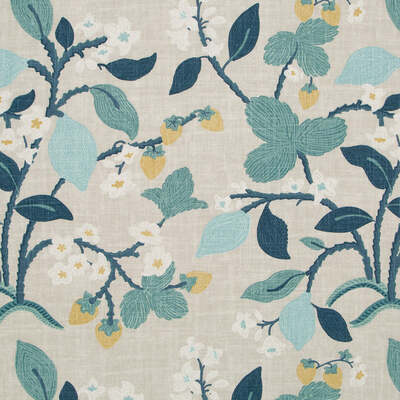 Robert Allen Fabrics Fabrics -CREWEL SUMMER | COVE