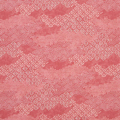 Robert Allen Fabrics Fabrics -COTTON HOUSE | RHUBARB