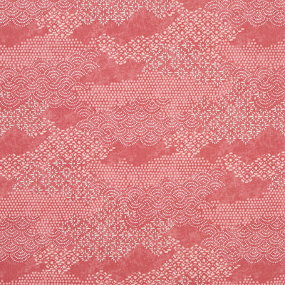 Robert Allen Fabrics Fabrics -COTTON HOUSE | RHUBARB