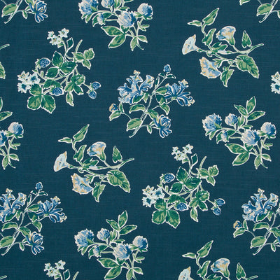 Robert Allen Fabrics Fabrics -HALSEY COURT | INDIGO