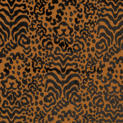 Beacon Hill Fabrics Fabrics -TIBETAN TIGER | ORANGE