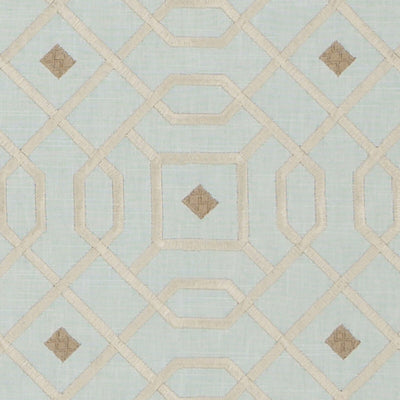 Duralee Fabrics -DA61861 | 594-AQUA/GOLD