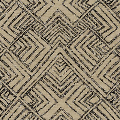 Duralee Fabrics -DU16447 | 64-GOLD/BLACK