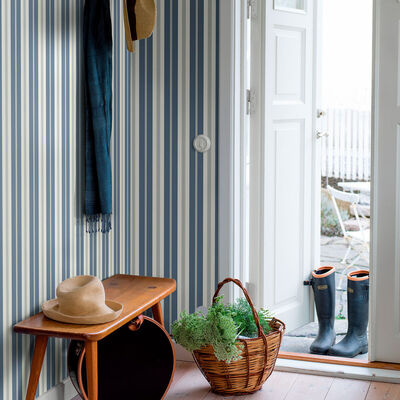 Schumacher Wallcovering -SANDHAMN STRIPE-8885