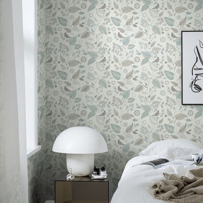 Schumacher Wallcovering -LEAF RHAPSODY-9331