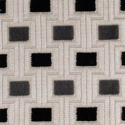 Stout Fabrics , Alsip Alsip, Black color, Upholstery Velvet style type , pattern number  ALSI-2
