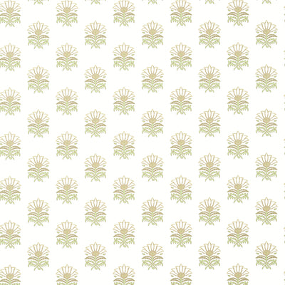 Anna French wallcovering, Milford pattern , Green color, Leaves,Small Print style type , pattern number  AT15158
