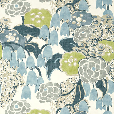 Anna French wallcovering, Laura pattern , Lavender , Green color, Floral style type , pattern number  AT23104