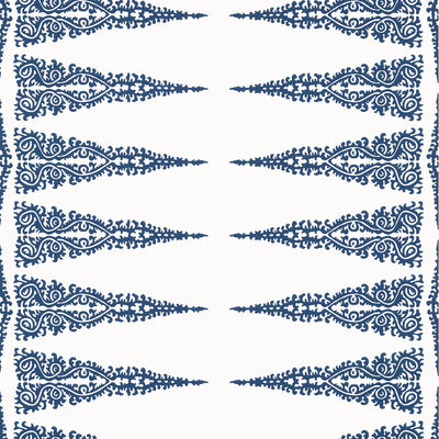 Anna French wallcovering, Ellery Stripe pattern , Robin's Egg , White color, Ethnic,Stripes style type , pattern number  AT24547