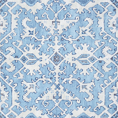 Anna French wallcovering, Pontorma pattern , Blue color, Ethnic style type , pattern number  AT24554