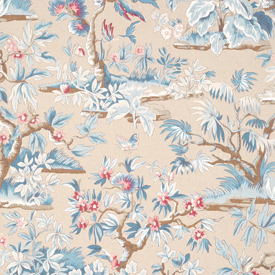 Anna French wallcovering, Elwood pattern , Neutral color, Floral style type , pattern number  AT24564