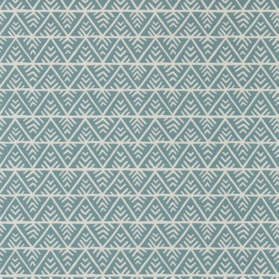 Anna French wallcovering, Jules pattern , Blue color, Ethnic,Geometric,Ikat style type , pattern number  AT78705