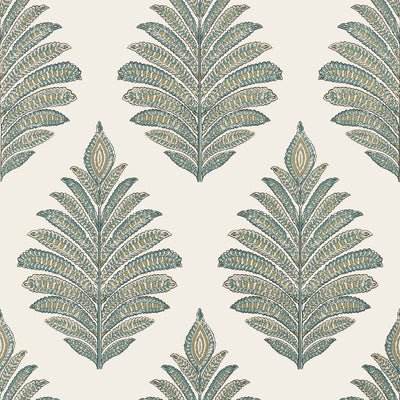 ANNA FRENCH WALLCOVERING-PALAMPORE LEAF- AT78723