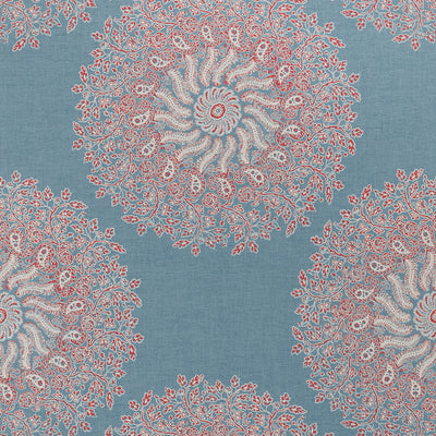 Anna French wallcovering, La Provence pattern , Navy color, Ethnic,Leaves,Medallions,Paisley style type , pattern number  AT78727