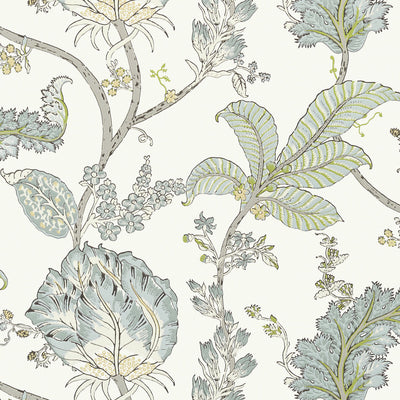 ANNA FRENCH WALLCOVERING-KALAMKARI VINE- AT78740