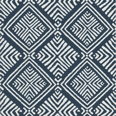 Anna French wallcovering, Donavin Diamond pattern , Robin's Egg color, Ethnic,Geometric style type , pattern number  AT78775