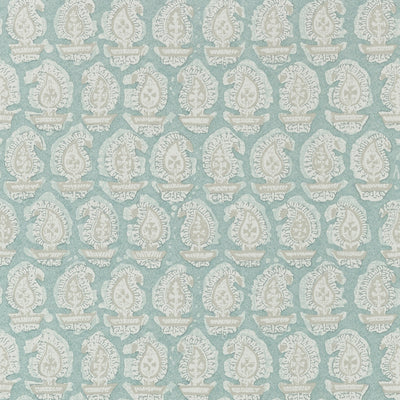 Anna French wallcovering, Gada Paisley pattern , Blue color, Ethnic,Paisley style type , pattern number  AT78783