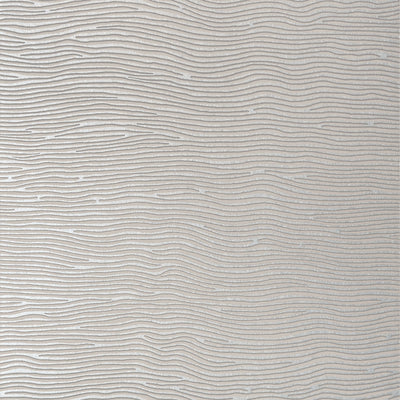 Anna French wallcovering, Onda pattern , Metallic Silver , Taupe color, Geometric style type , pattern number  AT7902