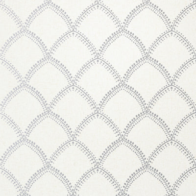 Anna French wallcovering, Burmese pattern , White , Pearl color, Geometric,Trellis , Lattice style type , pattern number  AT7906