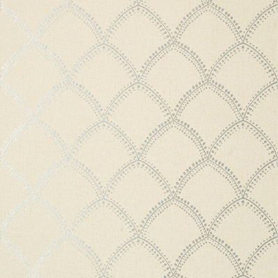 Anna French wallcovering, Burmese pattern , Metallic Pewter , Neutral color, Geometric,Trellis , Lattice style type , pattern number  AT7907