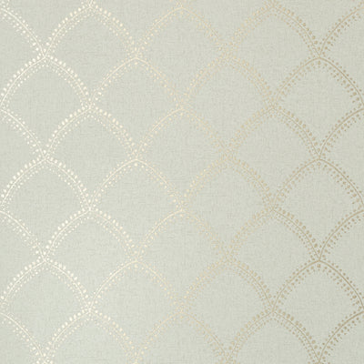 Anna French wallcovering, Burmese pattern , Metallic Pewter , Aqua color, Geometric,Trellis , Lattice style type , pattern number  AT7908