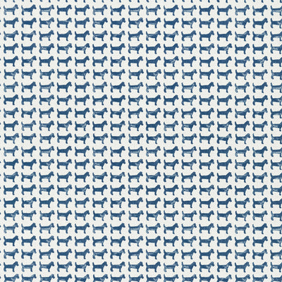 Anna French wallcovering, Baxter pattern , Soft Blue , Silver color, Animals,Novelty,Small Print style type , pattern number  AT79124