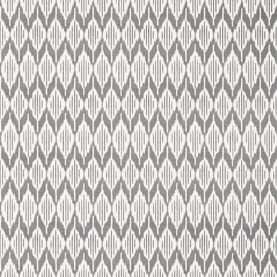 Anna French wallcovering, Balin Ikat pattern , Charcoal color, Ethnic,Geometric,Ikat style type , pattern number  AT79133