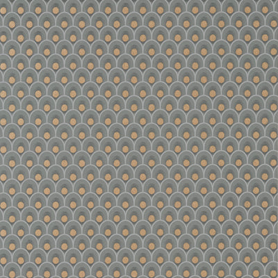 Anna French wallcovering, Spencer pattern , Charcoal color, Dots,Geometric style type , pattern number  AT79157