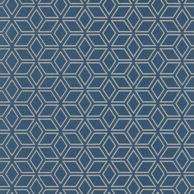 Anna French wallcovering, Legrelle Bead pattern , Navy color, Geometric style type , pattern number  AT79172